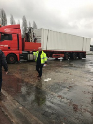 D&eacute;chargement containers