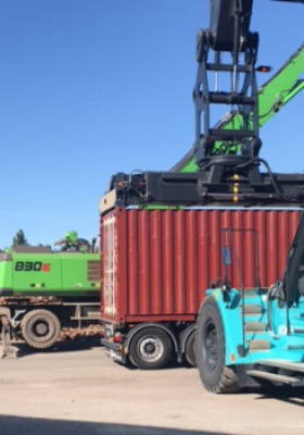 D&eacute;chargement containers